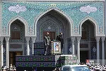  تشییع آیت‌الله علوی گرگانی در قم