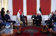 روحانی با نخست وزیر سنگاپور دیدار کرد