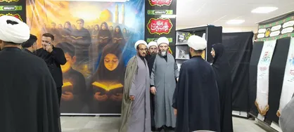 بازدید رئیس سازمان تبلیغات اسلامی از &laquo;موکب کتاب حسینی&raquo; در مرز مهران
