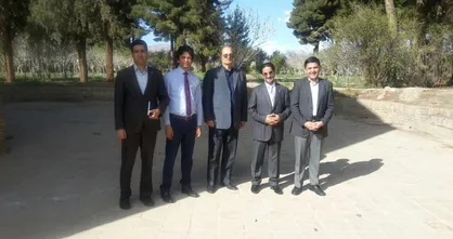 سرکنسول جمهوری اسلامی افغانستان با رئیس دانشگاه بیرجند دیدار کرد