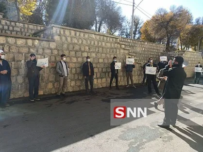 دانشجویان انقلابی شهرکرد در واکنش به ترور شهید محسن فخری زاده تجمع کردند