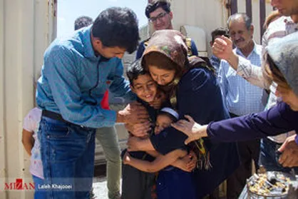 بازگشت کودک ربوده شده به آغوش خانواده