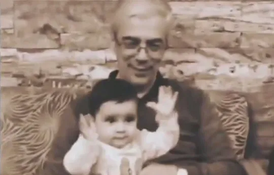 تصاویری از سپهبد شهید محمد باقری در جمع خانواده