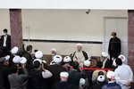 عمامه‌گذاری طلاب در میلاد امام حسین(ع)