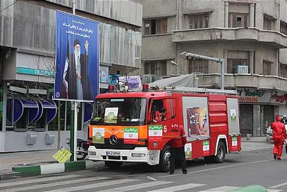 آماده باش ۲۸۰ آتش نشان پایتخت برای راهپیمایی ۲۲ بهمن