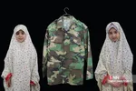 صدیقه و مطهره صادقی، دختران شهید جاوید الاثر مدافع حرم سید مصطفی صادقی