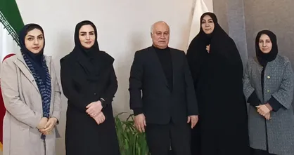 دیدار سرپرست گروه هماهنگی امور بانوان استان تهران با رئیس و نایب رئیس فدراسیون اسکیت