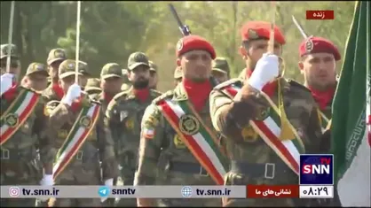 رژه نیرو&zwnj;های ارتش جمهوری اسلامی ایران در استان خوزستان