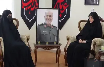 خانواده رئیس&zwnj;جمهور به منزل شهید سلامی رفتند
