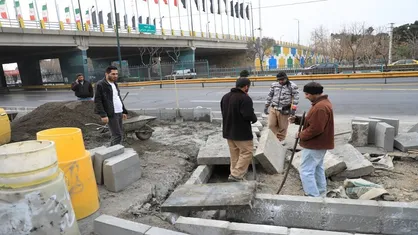 تغییرات زیر بنائی در مسیر تردد اتوبوس های تندرو منطقه ۱۸