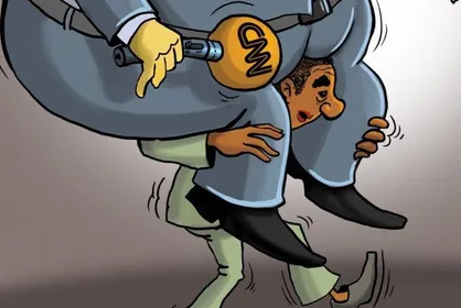 کاریکاتور حقوق بشر آمریکایی (به سیاهپوست&zwnj;ها شلیک کنید)