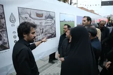 برپایی نمایشگاه سومین سوگواره عکس سقا در اردبیل