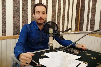 گفتگوی رادیو صبا با یک مجری بازیگر