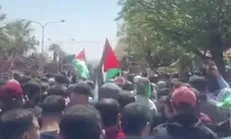 تظاهرات گسترده مردم اردن در حمایت از غزه