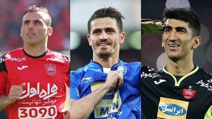 نامزد&zwnj;های نهایی مرد سال فوتبال ایران؛ دو پرسپولیسی و یک استقلالی