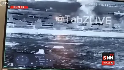 ویدیو&zwnj;هایی از گلوله&zwnj;باران مواضع طالبان توسط پاکستان