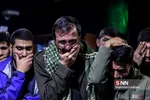 مراسم وداع باپیکر شهید مدافع حرم نوید صفری