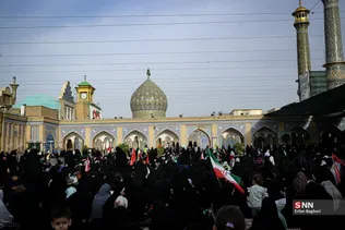 مراسم یادبود شهدای خانواده رهبر انقلاب در حرم عبدالعظیم حسنی(ع)