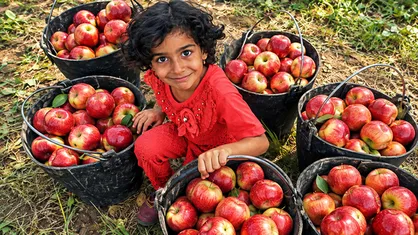 برداشت ۲۵ هزارتنی سیب در اردبیل