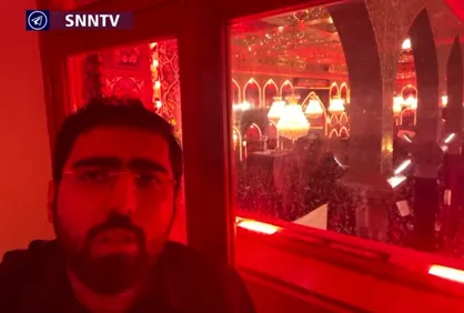 گزارش خبرنگار خبرگزاری دانشجو از حرم سیدالشهدا در شب تاسوعای حسینی کربلای معلی