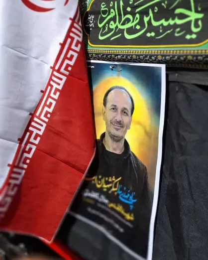 مراسم تشییع پیکر شهید مدافع وطن جلال کاظمی در کرج برگزار شد