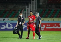 هافبک پرسپولیس دچار پارگی همسترینگ شد / احتمال دوری ۴ هفته‌ای