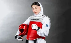 ساغر مرادی اولین فینالیست تکواندو 