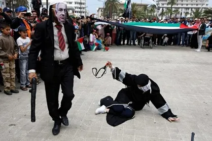بیش از ده هزار معترض مراکشی شعار &laquo;مرگ بر اسرائیل&raquo; سر دادند