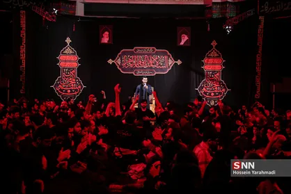 عزاداری شب شهادت حضرت زهرا(س)در مسجد دانشگاه شریف