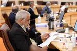 جلسه قرارگاه عملیاتی ستاد ملی مبارزه با کرونا