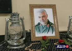 آیین گرامیداشت چهلم شهید قاسم سلیمانی در دانشگاه فرهنگیان اردبیل برگزار شد