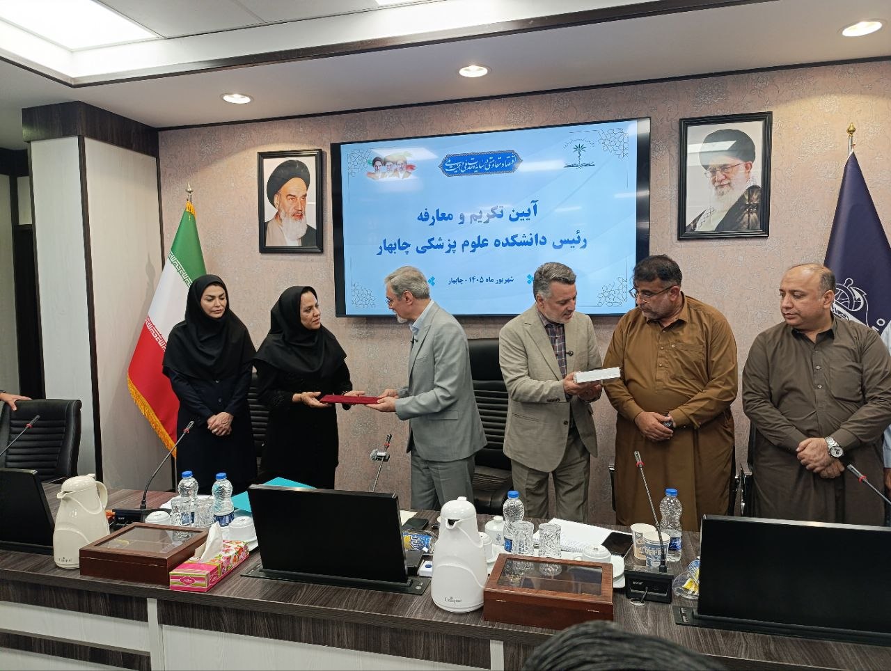 رئیس جدید دانشکده علوم پزشکی چابهار معرفی شد