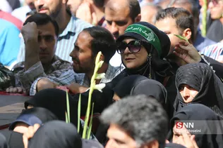 مراسم تشییع پیکر مطهر ۱۵۰ شهید دفاع مقدس در تهران