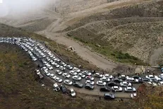 کندوان از ساعت ۱۸ یک‌طرفه می‌شود / ترافیک سنگین در ۳ جاده تهران-شمال