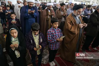 اقامه نماز باران در شهر مقدس قم