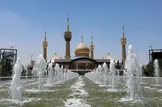 تجدید میثاق اعضاء جدید شورای اسلامی شهر تهران با امام خمینی(ره)