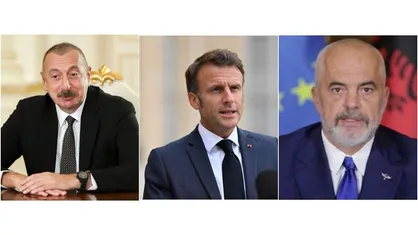 &zwnj;تمسخر ترامپ در جمع رهبران اروپایی+فیلم