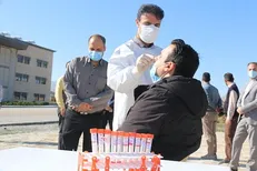 انجام تست کرونا برای کارکنان دانشگاه صنعتی کرمانشاه