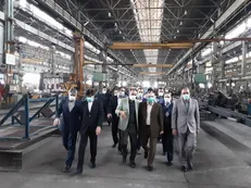 بازدید از هپکو؛ اولین اقدام استاندار جدید مرکزی / امیدوار حمایت مستمر دولت از شرکت هستیم