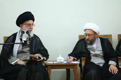 آیت&zwnj;الله آملی لاریجانی رئیس مجمع تشخیص مصلحت نظام و عضو فقهای شورای نگهبان شد