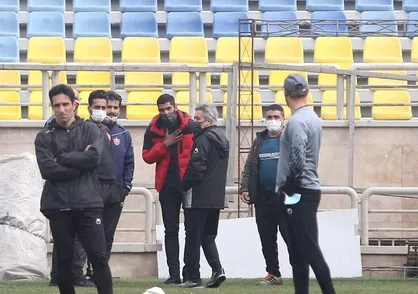 محمد انصاری به جای تمرین در باشگاه پرسپولیس!