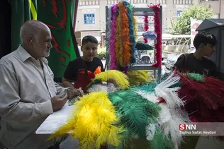 سیاهه فروشی در بازار تهران 