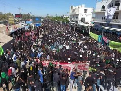 طولانی&zwnj;ترین نماز جماعت هماهنگ جهان در طریق&zwnj;الحسین اقامه شد