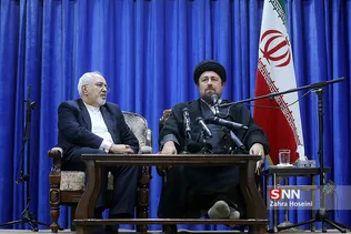 تجدید میثاق وزیر امور خارجه و روسای نمایندگی های ایران در جهان با آرمان‌های امام (ره)