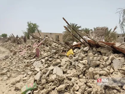 آبرسانی به محل کمپ زلزله زدگان انجام شد /  آب روستای سایه خوش وصل است