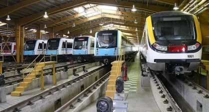 بهره برداری از ۴۱۳ دستگاه ناوگان جدید ریلی