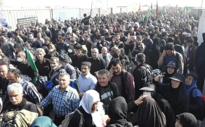 جابجایی زائران از مرز مهران در روز اربعین بزرگترین دغدغه راهداری است