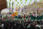 مراسم نمادین استقبال از ورود کاروان حضرت معصومه(س) به قم