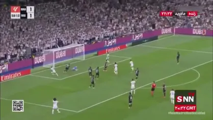 دبل امباپه روی کار تیمی زیبا در دقیقه 60 / رئال مادرید 2 - 1 رئال سوسیداد