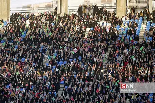 اجتماع ۲۵ هزار نفری دختران انقلاب در مشهد